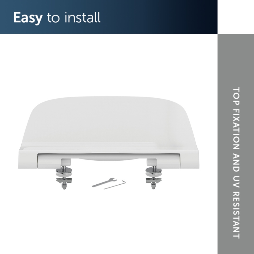 Ideal Standard T453001 - Záchodové prkénko I.LIFE A bílá