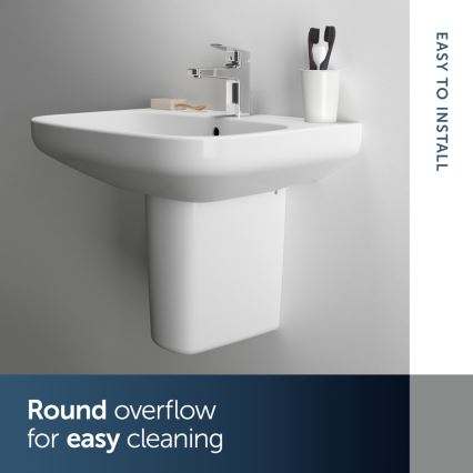 Ideal Standard T470501 - Závěsné umyvadlo I.LIFE A 60x48 cm keramika/bílá