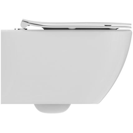 Ideal Standard T536001 - Závěsné WC Rimless s prkénkem SoftClose TESI keramika/bílá