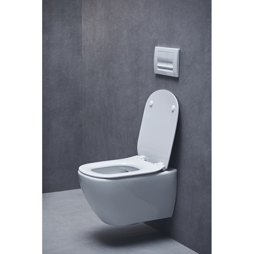 Ideal Standard T552201 - Záchodové prkénko SoftClose TESI bílá