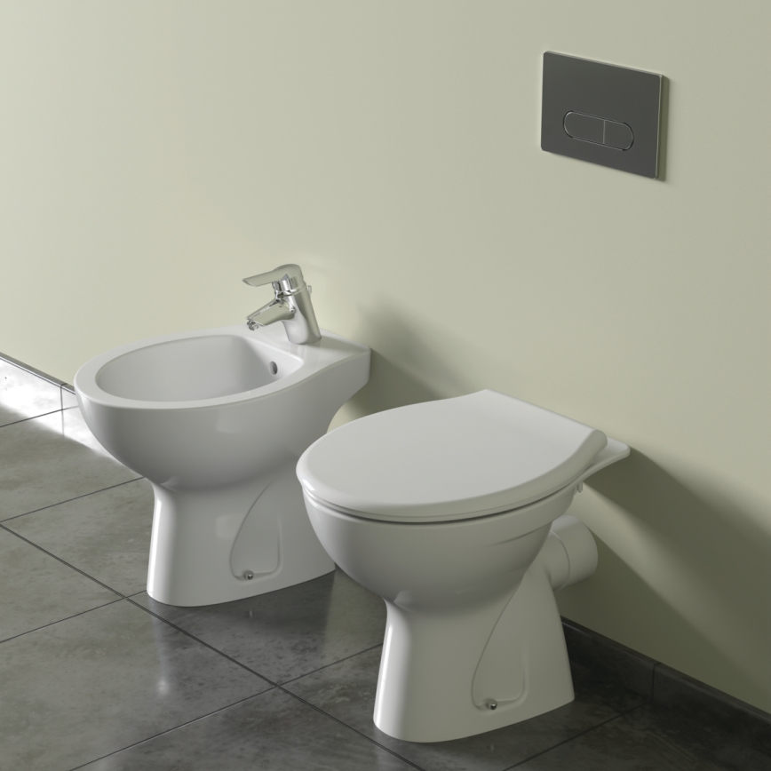 Ideal Standard W333101 - Stojící WC EUROVIT keramika/bílá