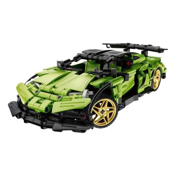 iM.Master - Stavebnice závodní auto 3xAAA 429 dílků + dálkové ovládání