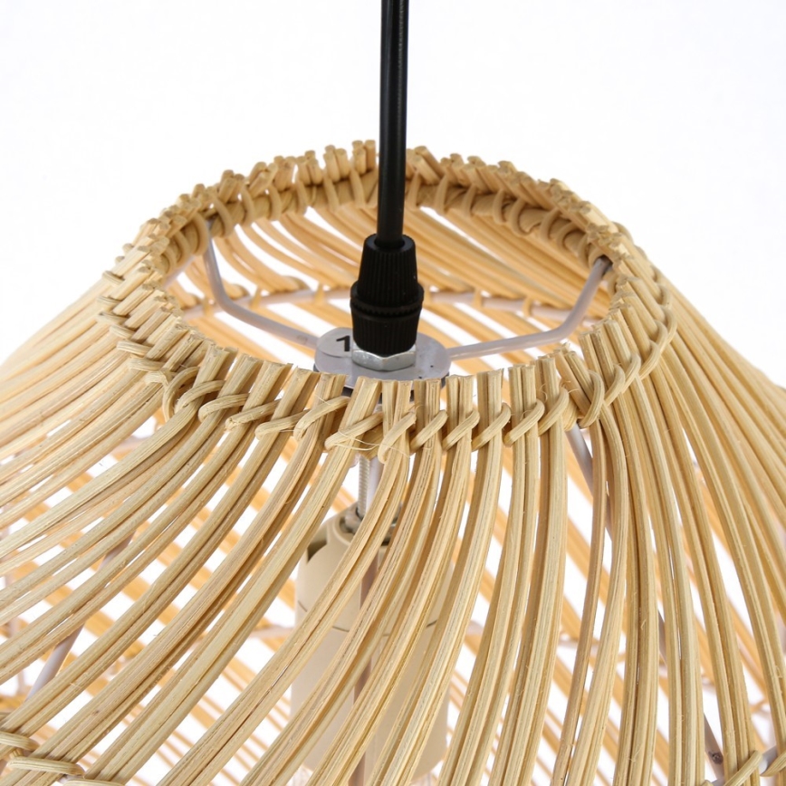 Lustr na lanku PELO 1xE27/40W/230V pr. 35 cm ratan
