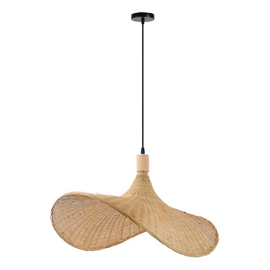 Immax 08289L - Lustr na lanku SOMBRERO 1xE27/40W/230V pr. 70 cm ratan
