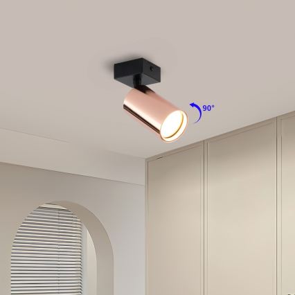 Bodové svítidlo PUNTO 1xGU10/9W/230V rose gold