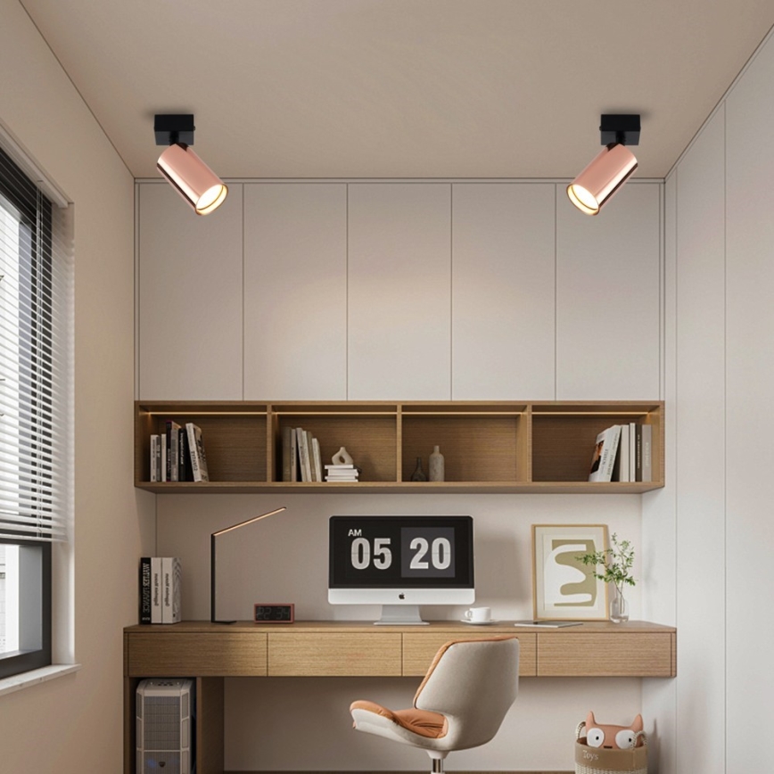 Bodové svítidlo PUNTO 1xGU10/9W/230V rose gold