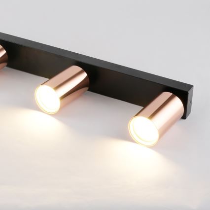 Bodové svítidlo PUNTO 4xGU10/9W/230V rose gold