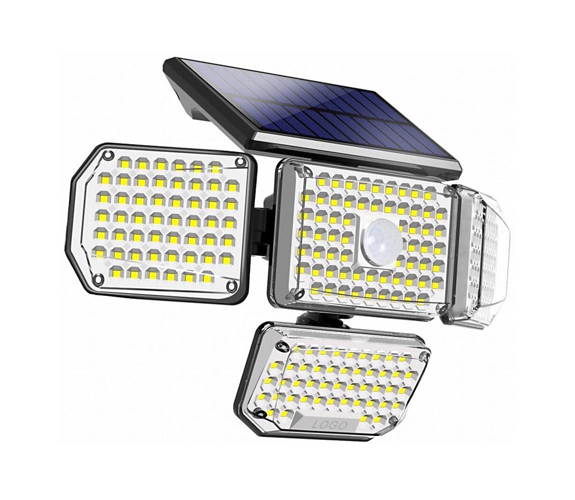   08481L - LED Solární nástěnné svítidlo se senzorem LED/5W/5,5V IP65 