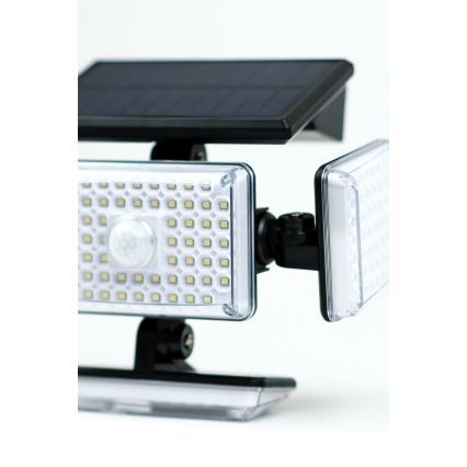 LED Solární nástěnné svítidlo se senzorem LED/5W/5,5V IP65 2400 mAh