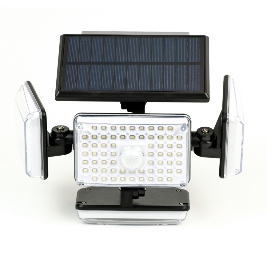 LED Solární nástěnné svítidlo se senzorem LED/5W/5,5V IP65 2400 mAh