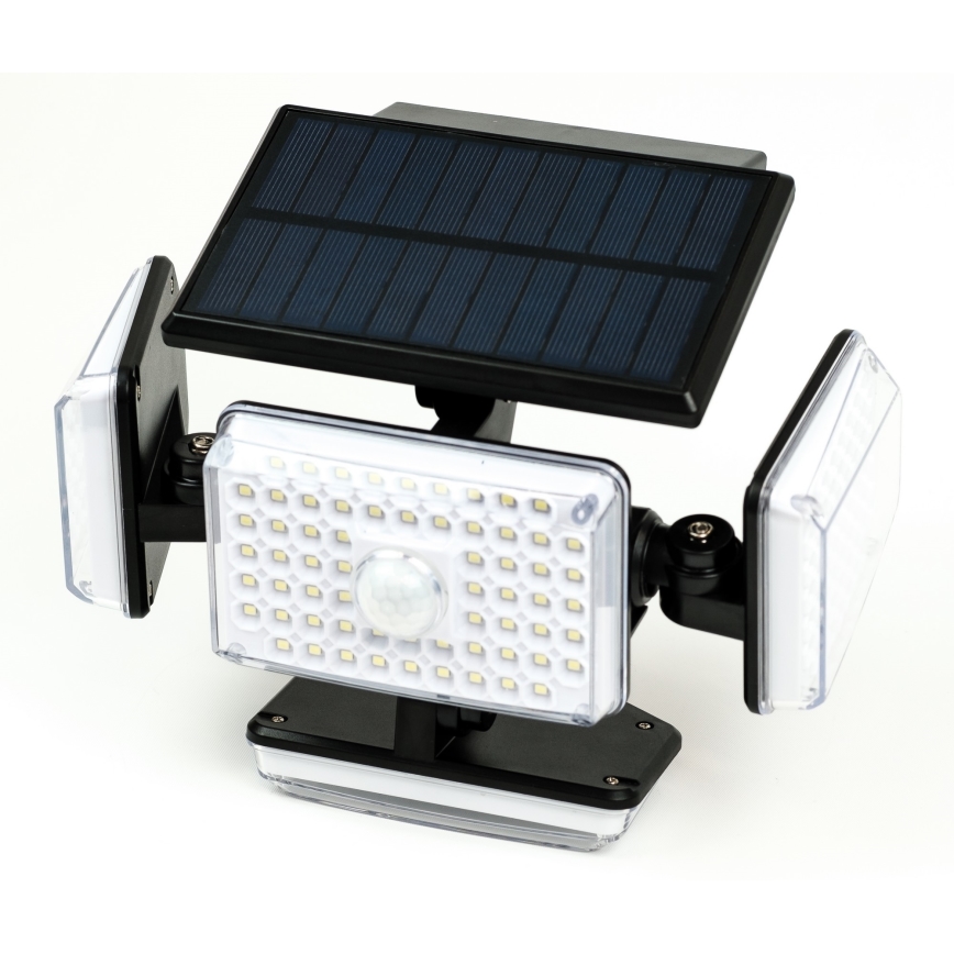 LED Solární nástěnné svítidlo se senzorem LED/5W/5,5V IP65 2400 mAh