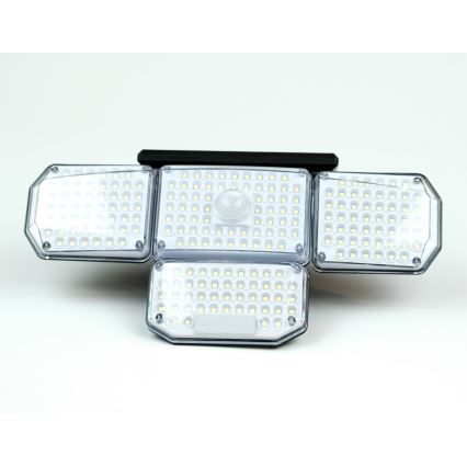 LED Solární nástěnné svítidlo se senzorem LED/5W/5,5V IP65