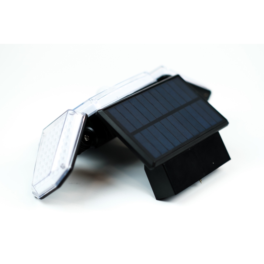 LED Solární nástěnné svítidlo se senzorem LED/5W/5,5V IP65 2400 mAh