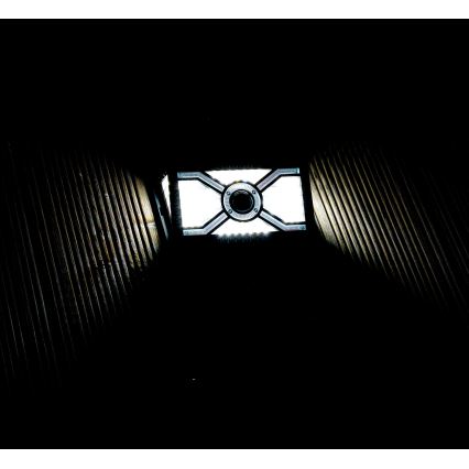 SADA 2x LED Solární nástěnné svítidlo se senzorem LED/7W/5V IP65