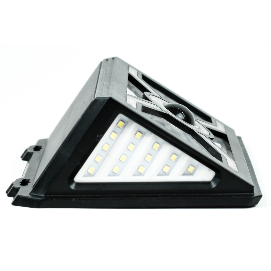 SADA 2x LED Solární nástěnné svítidlo se senzorem LED/7W/5V IP65