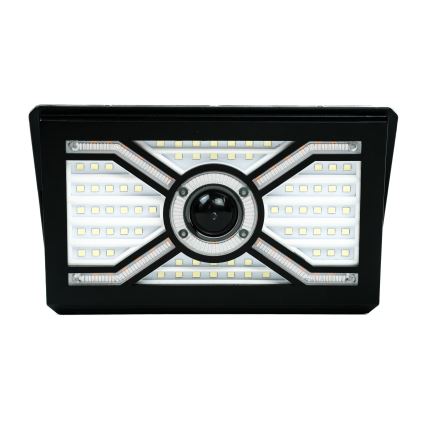 SADA 2x LED Solární nástěnné svítidlo se senzorem LED/7W/5V IP65