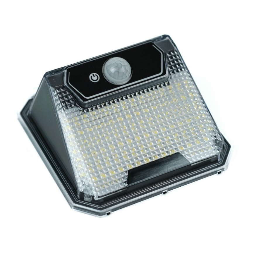 LED Solární nástěnné svítidlo se senzorem LED/3W/5,5V IP65 1200 mAh