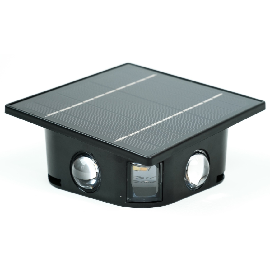 LED Solární nástěnné svítidlo se senzorem LED/2W/5V IP54 1300 mAh