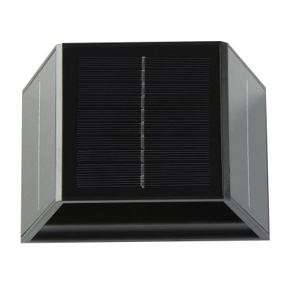 LED Solární nástěnné svítidlo se senzorem LED/2W/5V IP54 1300 mAh