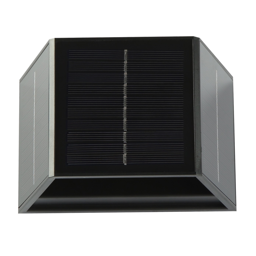 LED Solární nástěnné svítidlo se senzorem LED/2W/5V IP54 1300 mAh