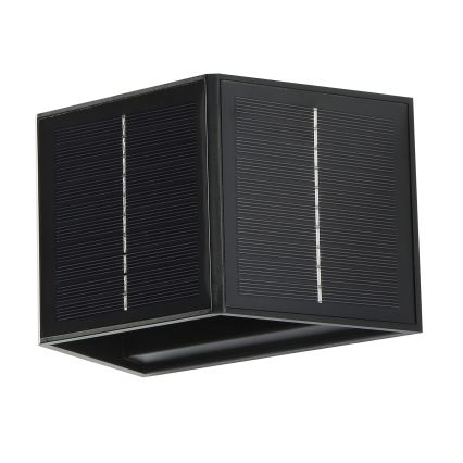 LED Solární nástěnné svítidlo se senzorem LED/2W/5V IP54 1300 mAh