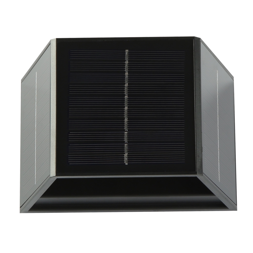 LED Solární nástěnné svítidlo se senzorem LED/2W/5V IP54 1300 mAh