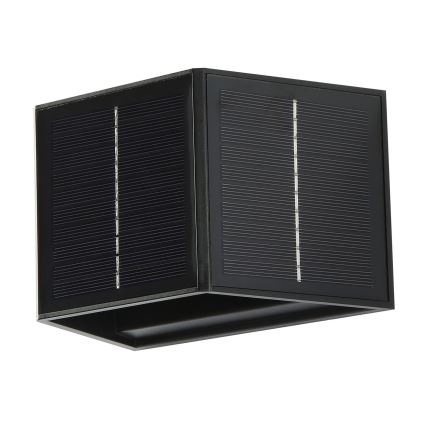LED Solární nástěnné svítidlo se senzorem LED/2W/5V IP54 1300 mAh