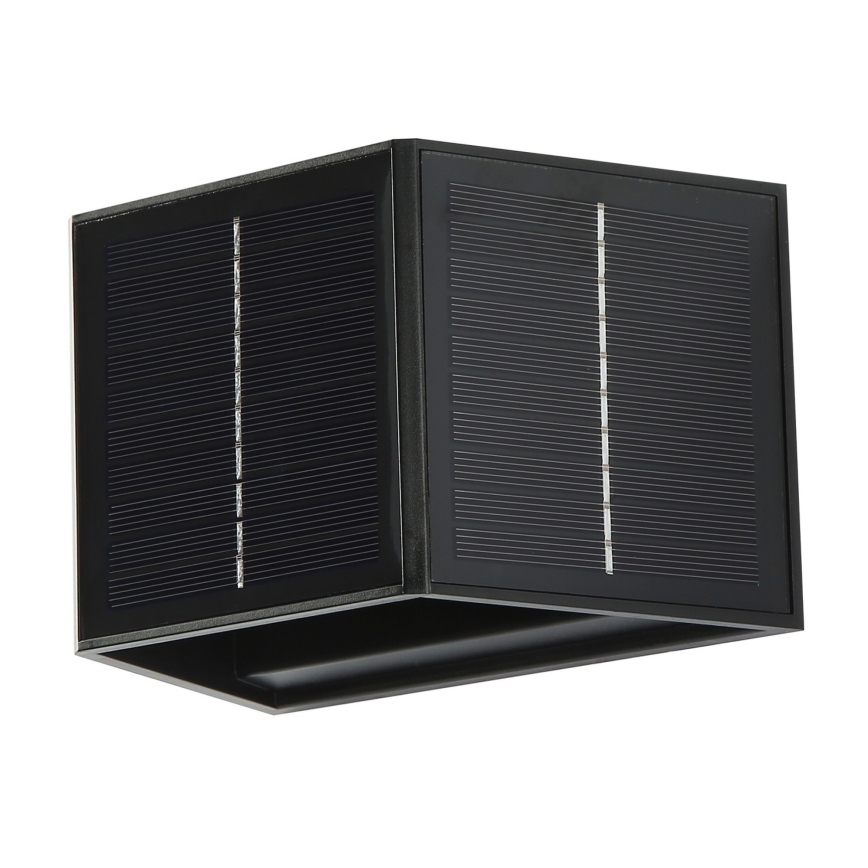LED Solární nástěnné svítidlo se senzorem LED/2W/5V IP54 1300 mAh