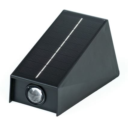 LED Solární nástěnné svítidlo se senzorem LED/2W/5V IP54 1300 mAh