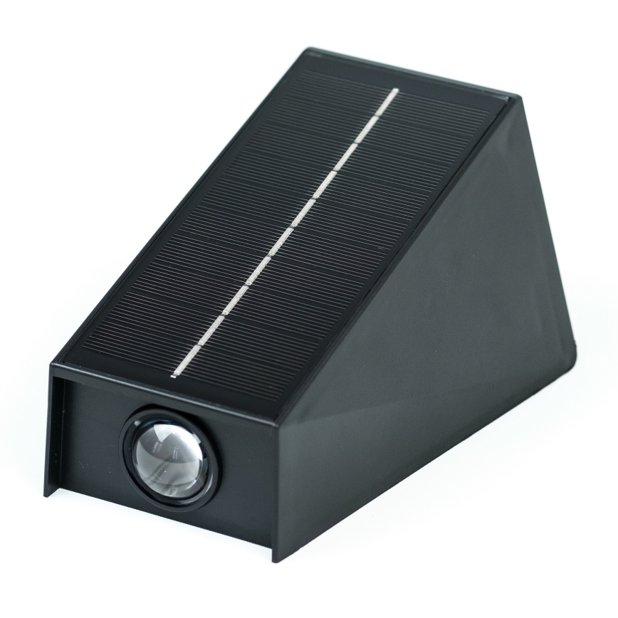 LED Solární nástěnné svítidlo se senzorem LED/2W/5V IP54 1300 mAh