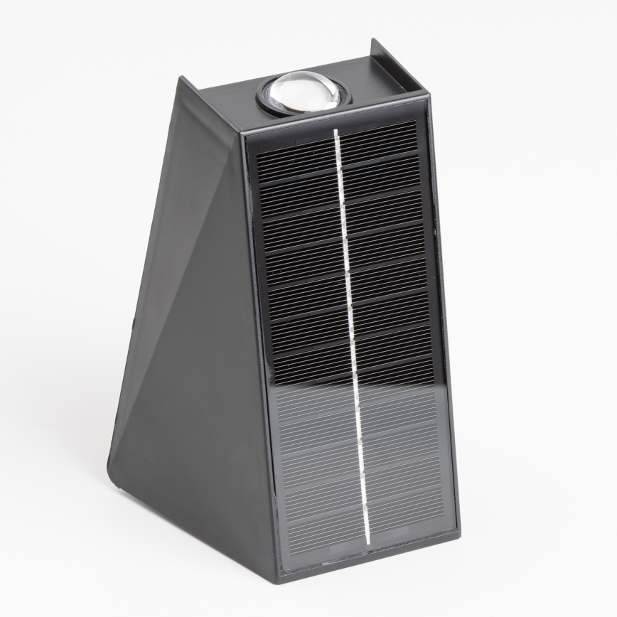 LED Solární nástěnné svítidlo se senzorem LED/2W/5V IP54 1300 mAh