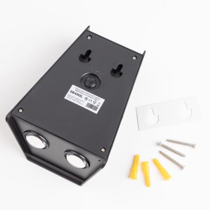 LED Solární nástěnné svítidlo se senzorem LED/2W/5V IP54 1300 mAh