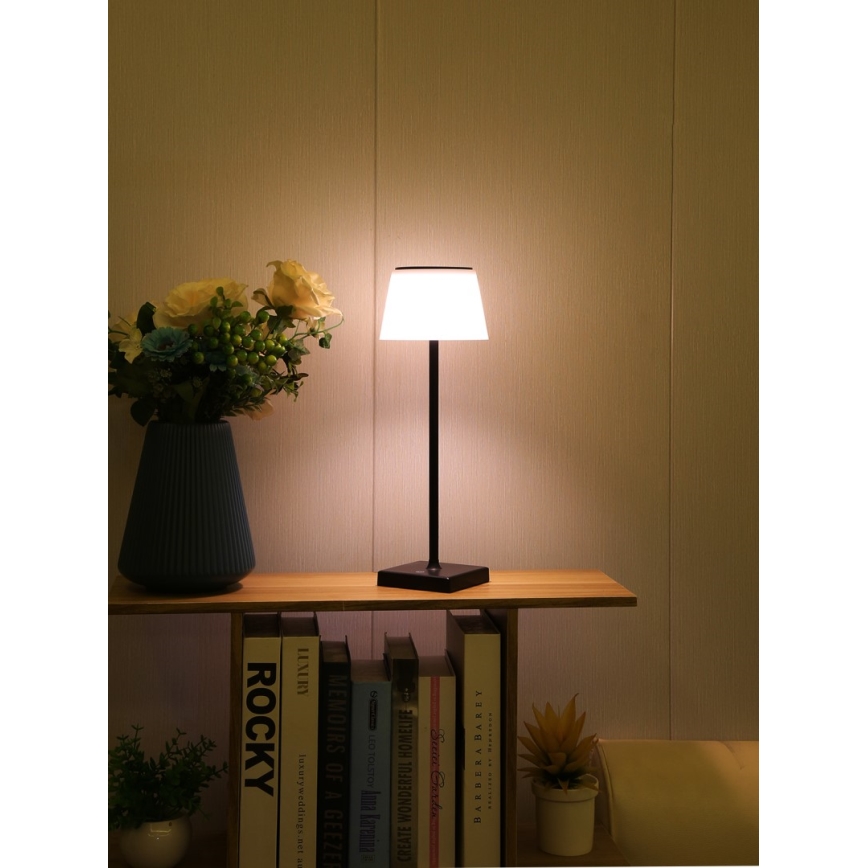 LED Stmívatelná venkovní solární lampa se senzorem LED/4W/5V IP44