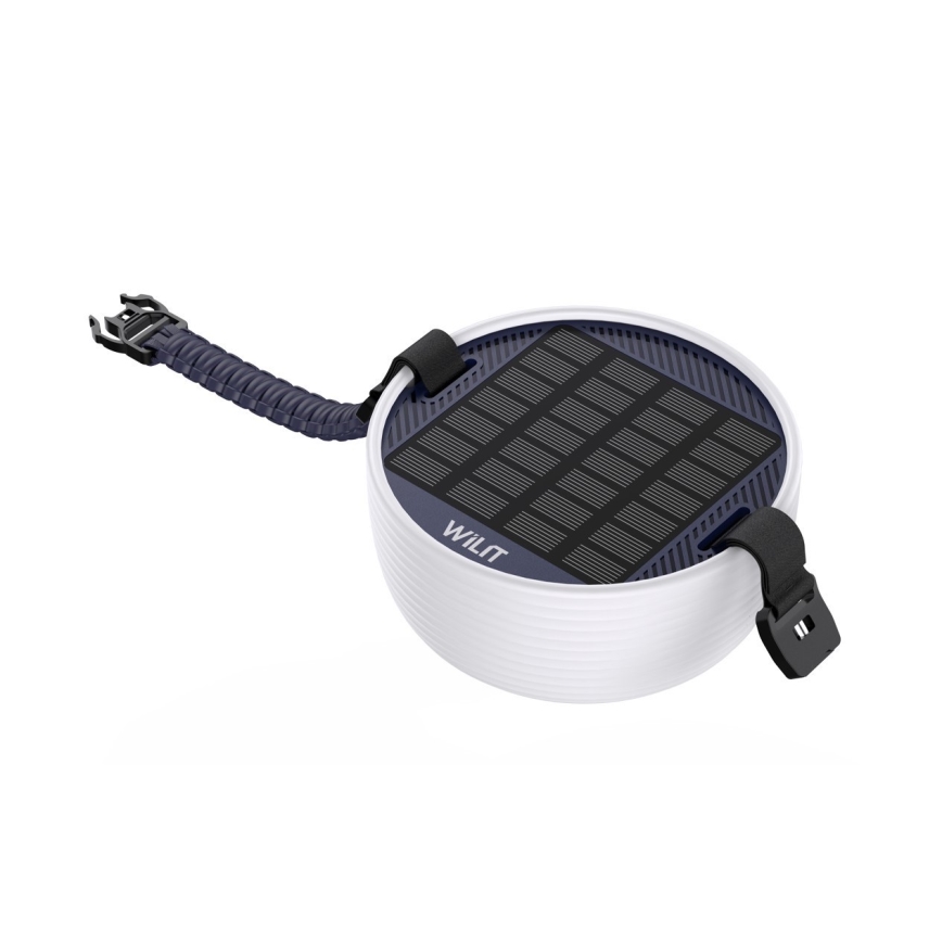 LED RGB Přenosná solární nabíjecí lampa s LED řetězem LED/10W/5V 3600 mAh IP65 3600 mAh
