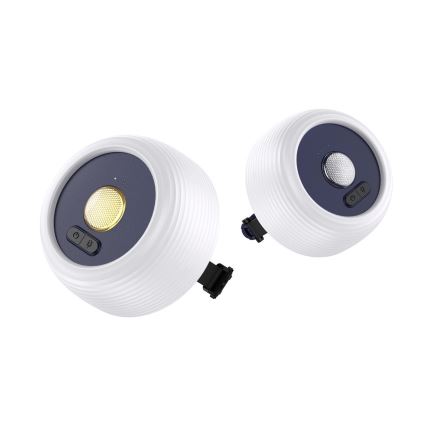 LED RGB Přenosná solární nabíjecí lampa s LED řetězem LED/10W/5V 3600 mAh IP65 3600 mAh