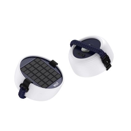 LED RGB Přenosná solární nabíjecí lampa s LED řetězem LED/10W/5V 3600 mAh IP65 3600 mAh
