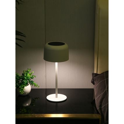 LED Stmívatelná venkovní solární lampa LED/4W/5V 3600mAh IP44