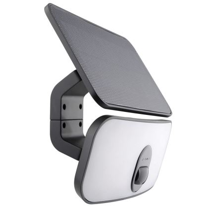 LED Solární nástěnné svítidlo se senzorem LED/13W/3,7V 4000K IP65 400 mAh