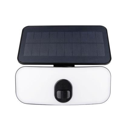 LED Solární nástěnné svítidlo se senzorem LED/13W/3,7V 4000K IP65 400 mAh