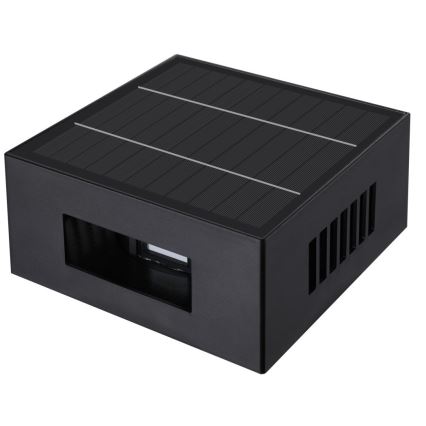 LED Solární nástěnné svítidlo LED/2W/3,7V 4000K IP44 1300 mAh