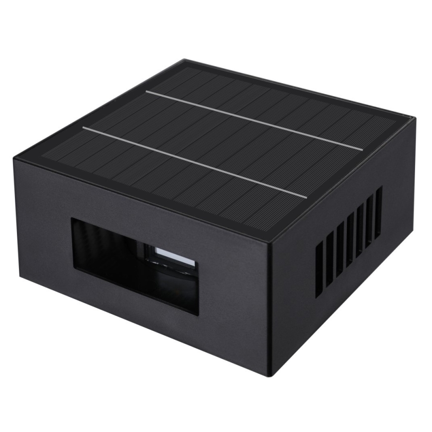 LED Solární nástěnné svítidlo LED/2W/3,7V 4000K IP44 1300 mAh