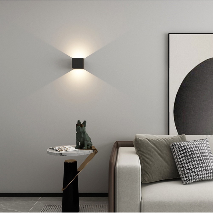 Immax 08510L - LED Venkovní nástěnné svítidlo DICE LED/6W/230V 3000K IP65