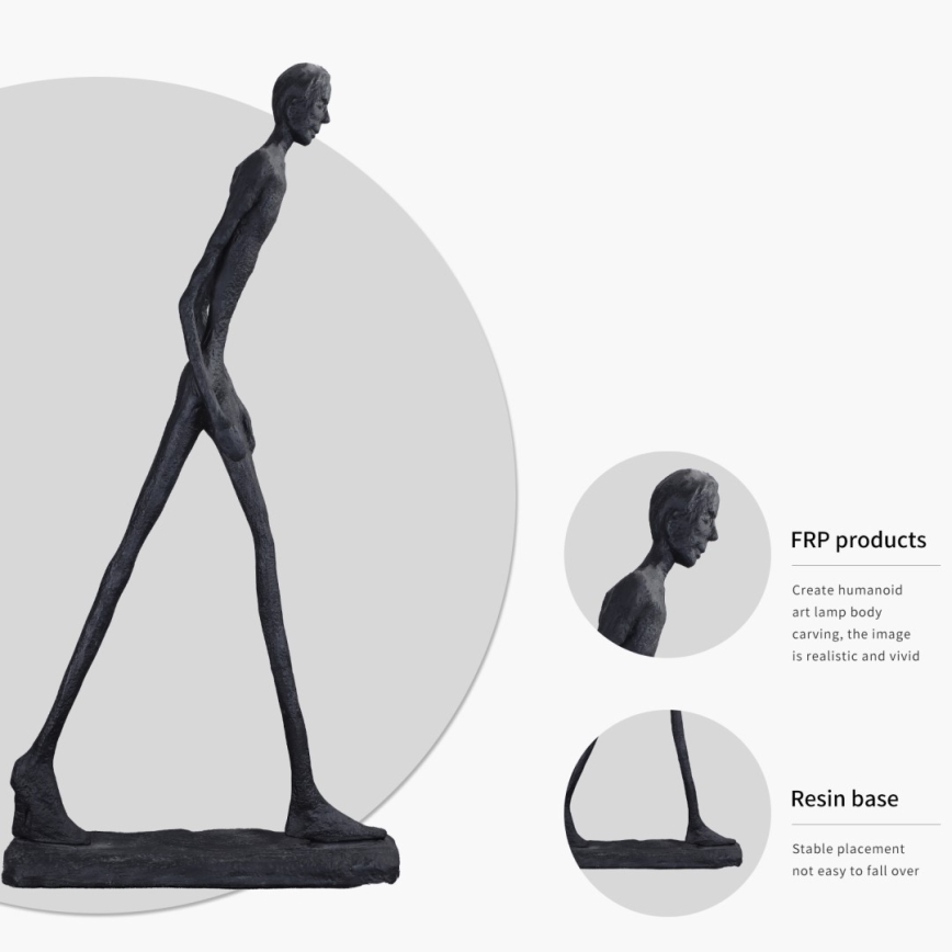 Dekorační socha SILUETTE 210 cm Human