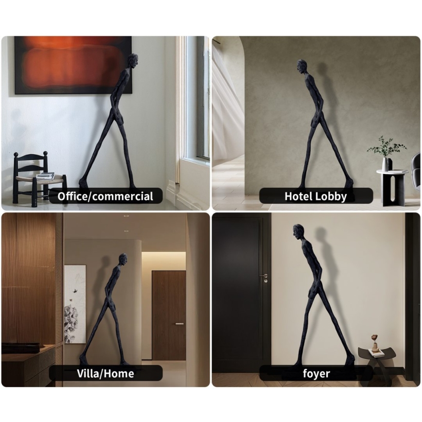 Dekorační socha SILUETTE 210 cm Human