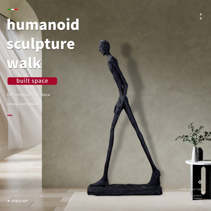 Dekorační socha SILUETTE 210 cm Human