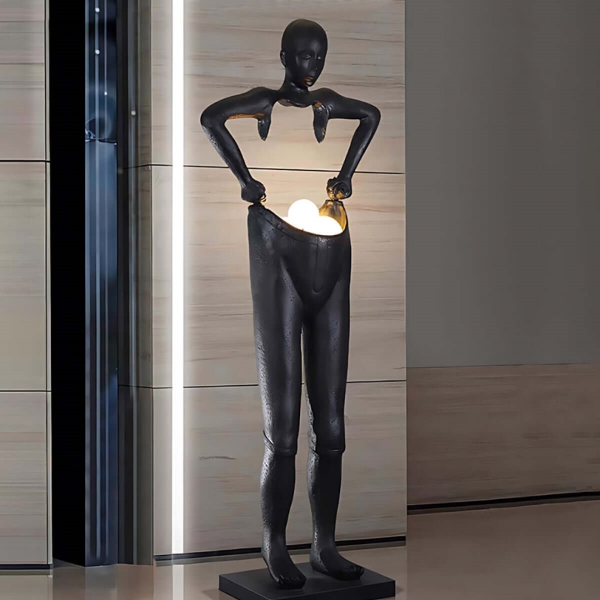 Stojací lampa SILUETTE 4xG9/10W/230V 185 cm Human Houdini