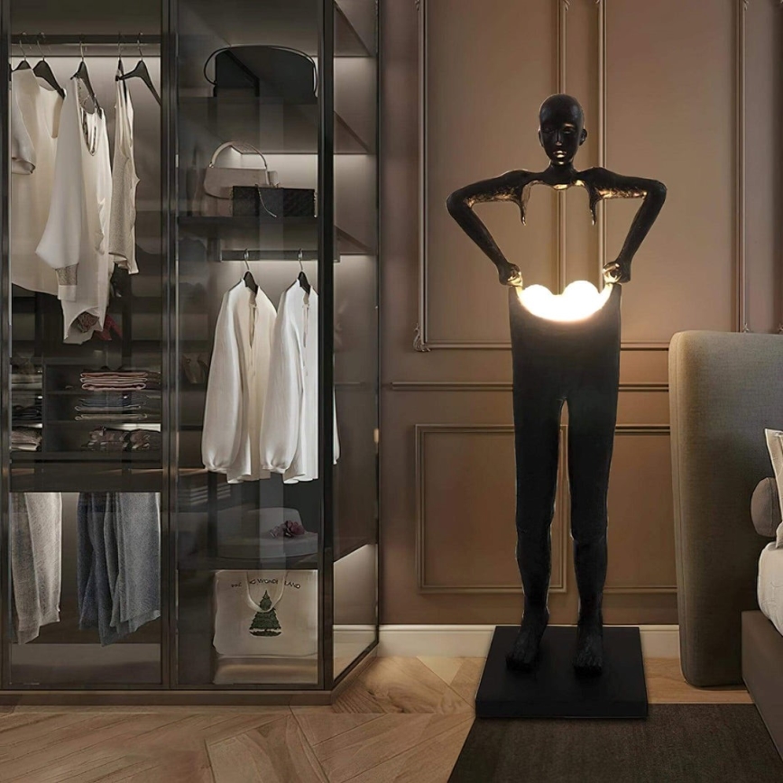 Stojací lampa SILUETTE 4xG9/10W/230V 185 cm Human Houdini