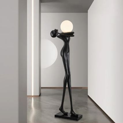 Stojací lampa SILUETTE 1xE27/25W/230V 175 cm Human Woman