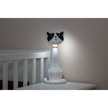 LED Dětská stmívatelná stolní lampička 1xLED/6W/230V kočka