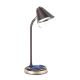 LED Stmívatelná stolní lampa s bezdrátovým nabíjením FINCH LED/9W/12/230V hnědá/zlatá
